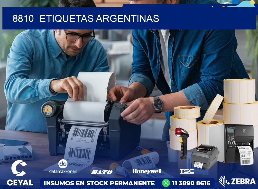 8810  ETIQUETAS ARGENTINAS