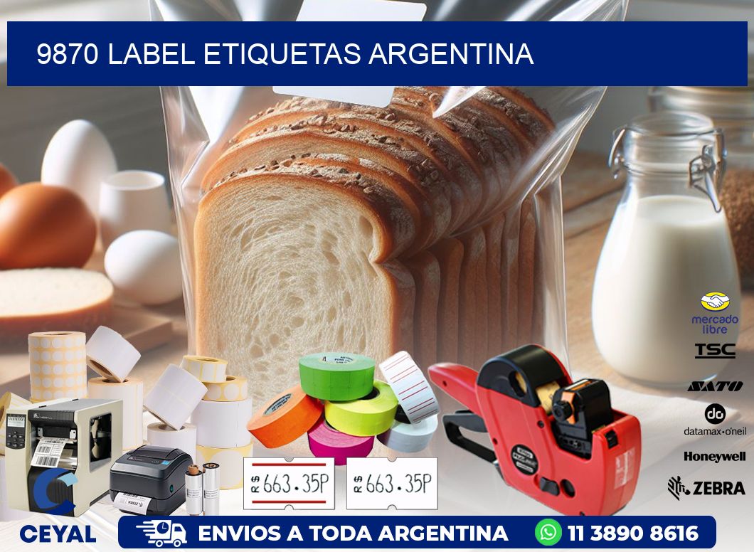 9870 LABEL ETIQUETAS ARGENTINA