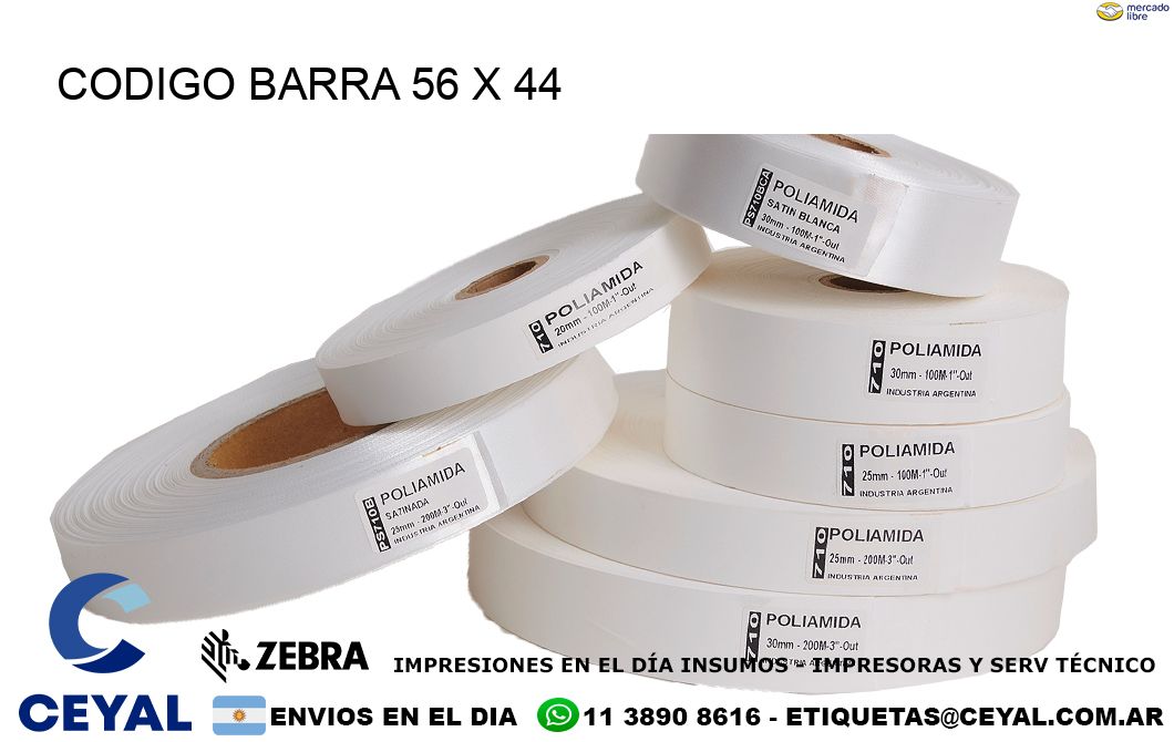 CODIGO BARRA 56 x 44
