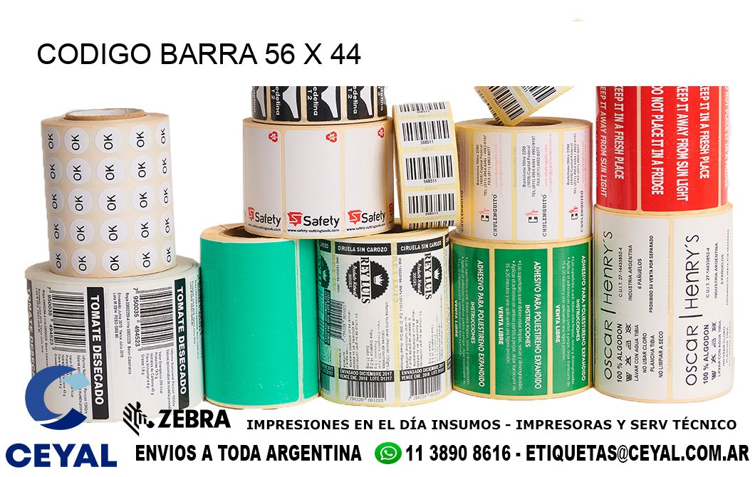 CODIGO BARRA 56 x 44