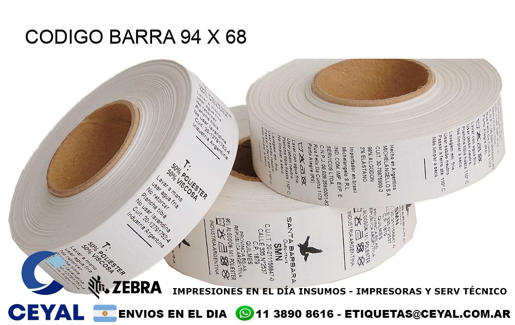 CODIGO BARRA 94 x 68