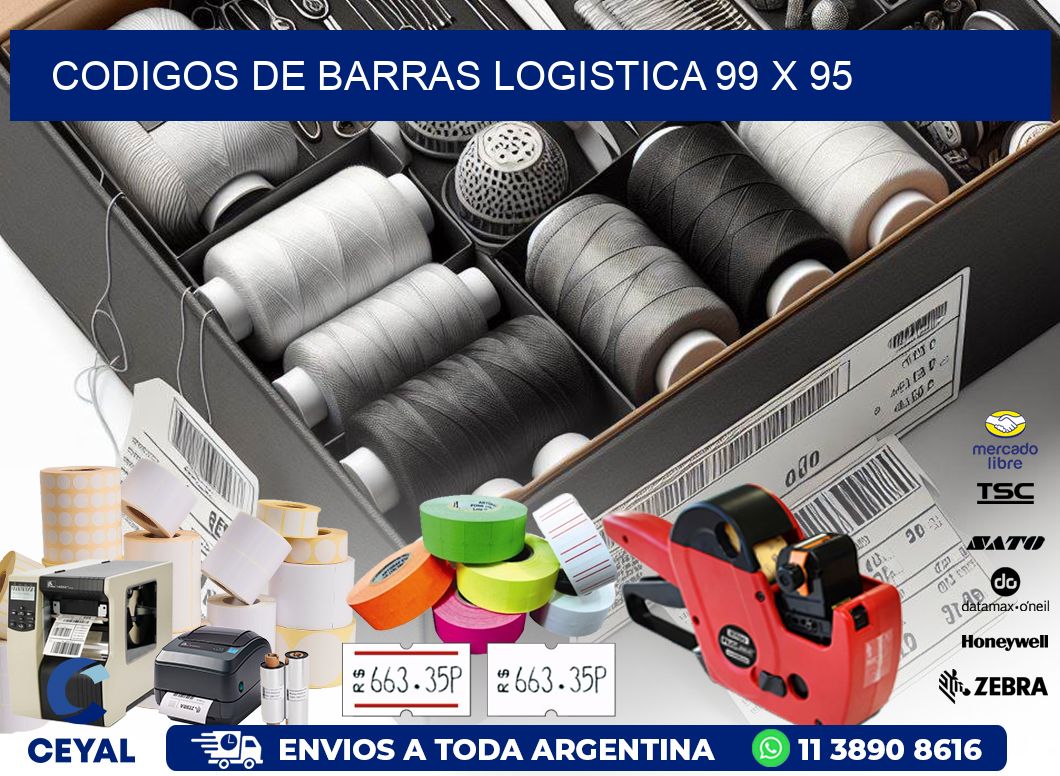 CODIGOS DE BARRAS LOGISTICA 99 x 95