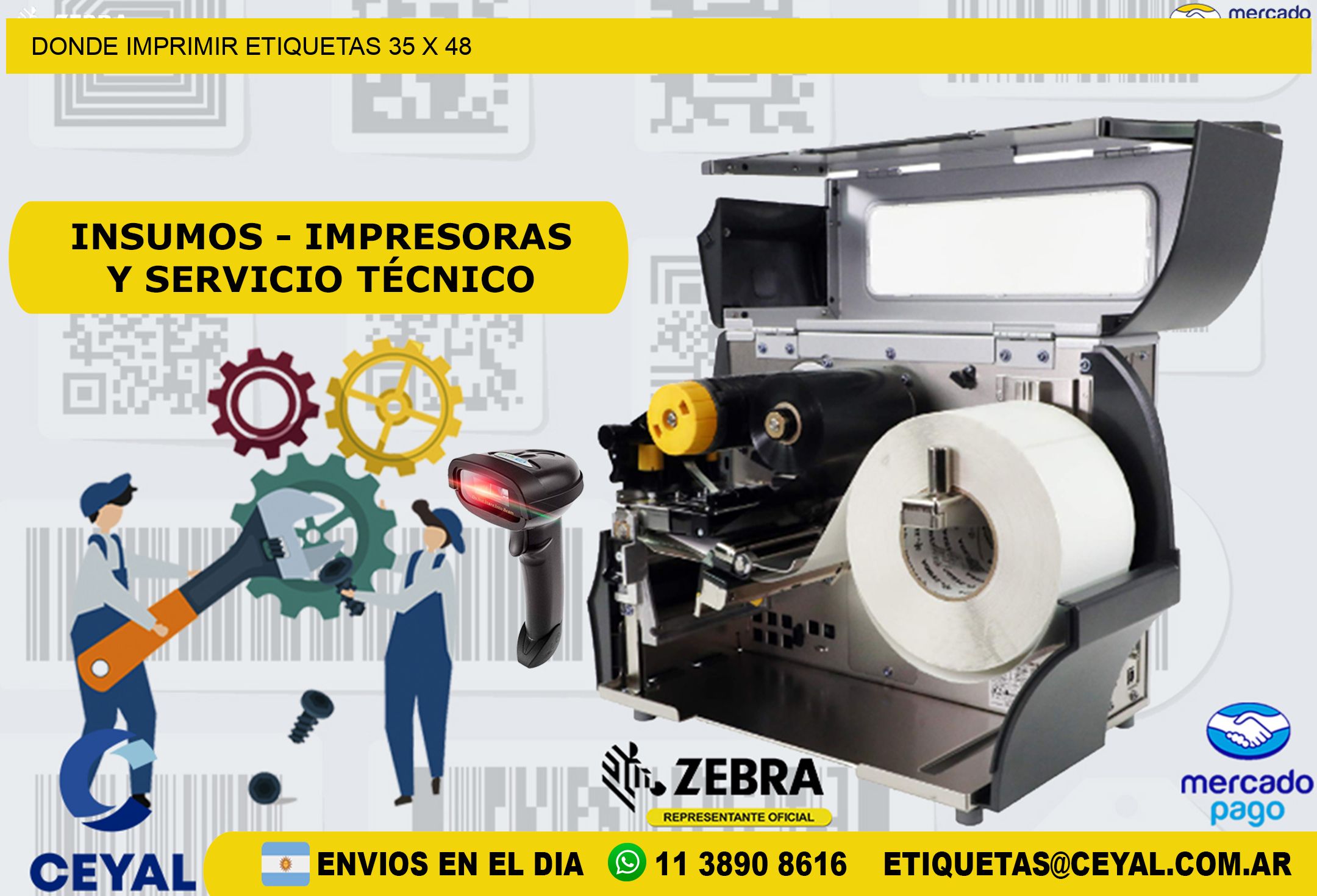 DONDE IMPRIMIR ETIQUETAS 35 x 48