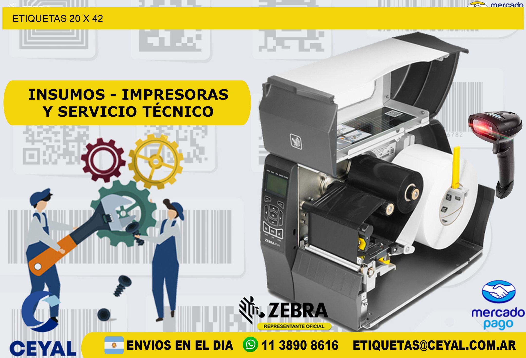 ETIQUETAS 20 x 42