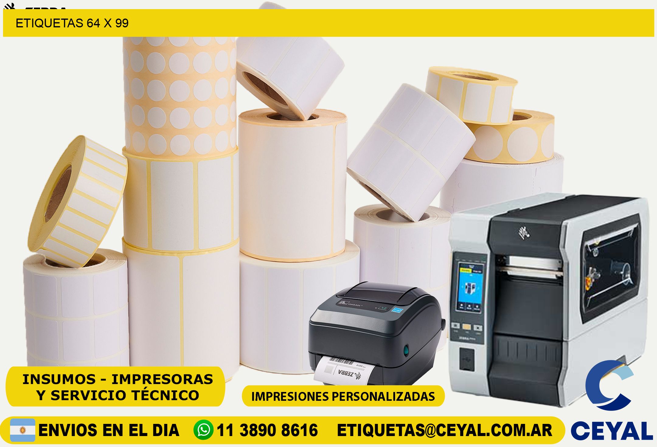 ETIQUETAS 64 x 99