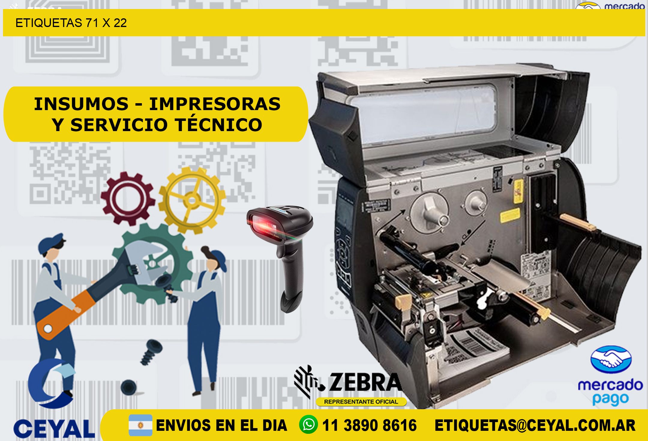 ETIQUETAS 71 x 22