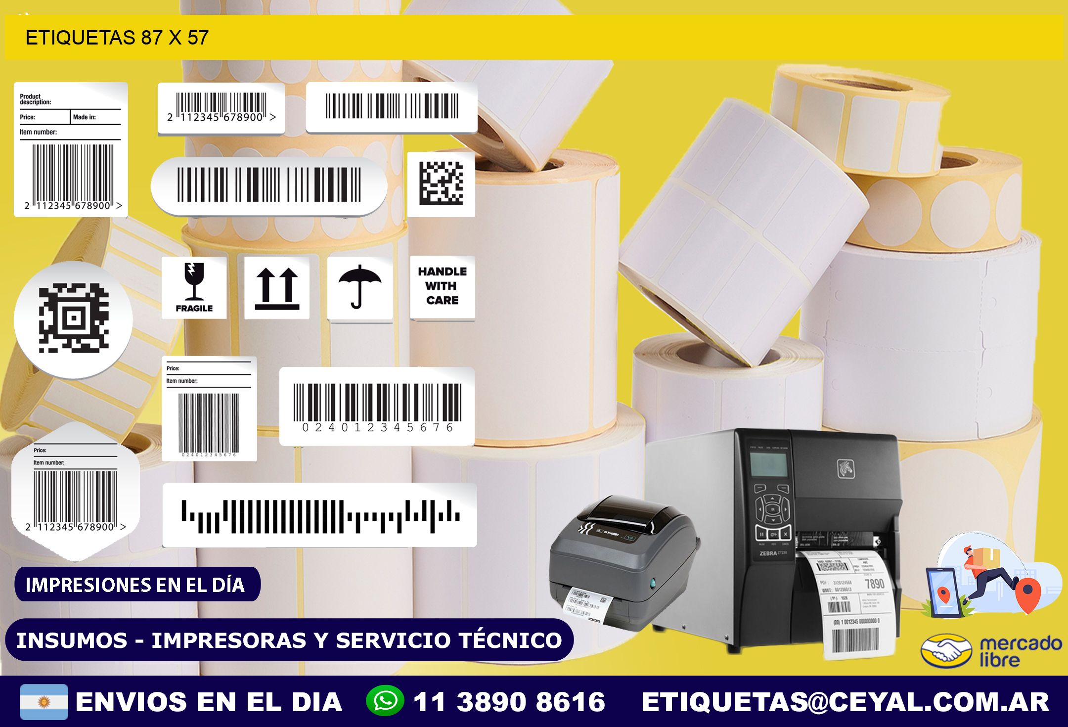 ETIQUETAS 87 x 57