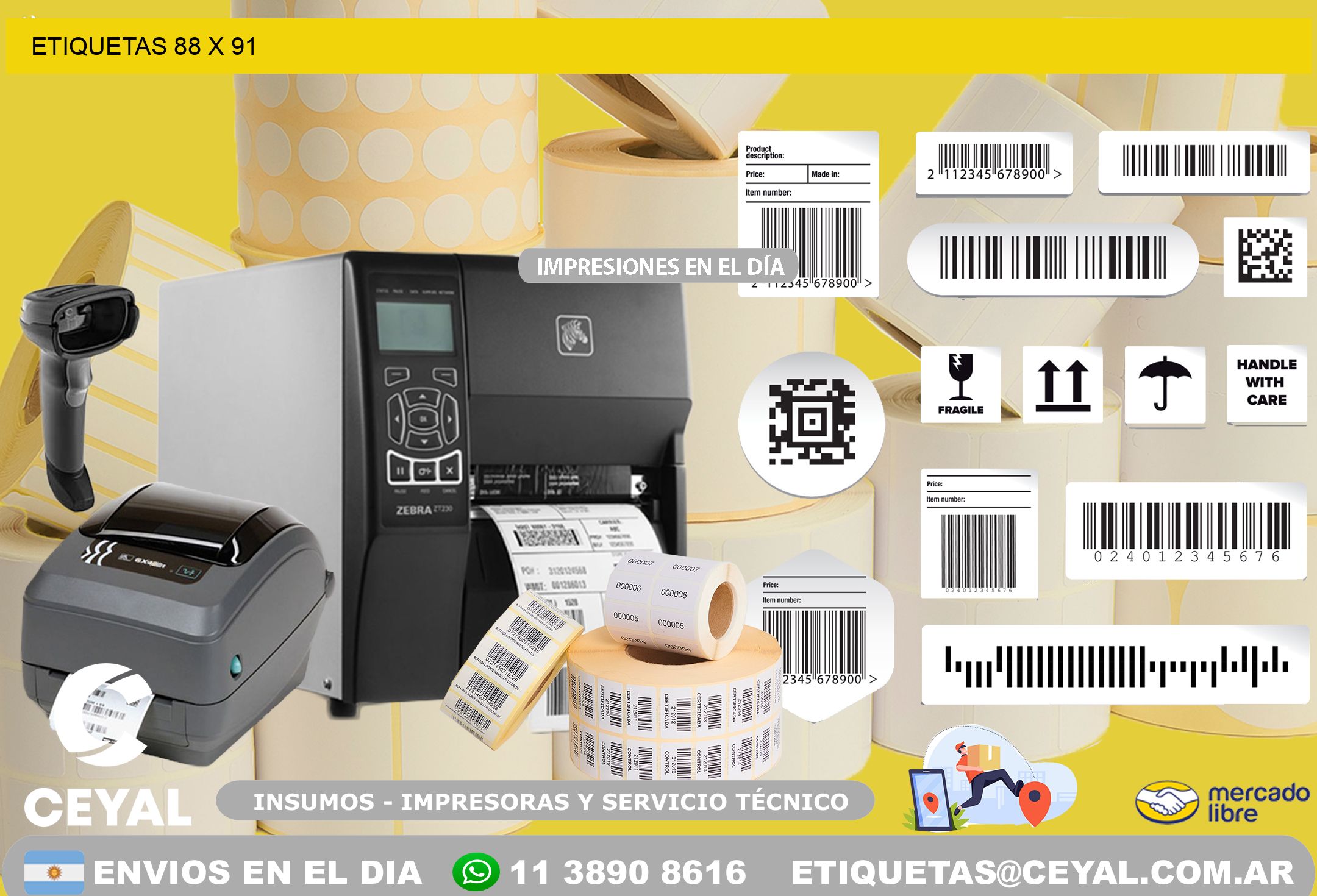 ETIQUETAS 88 x 91