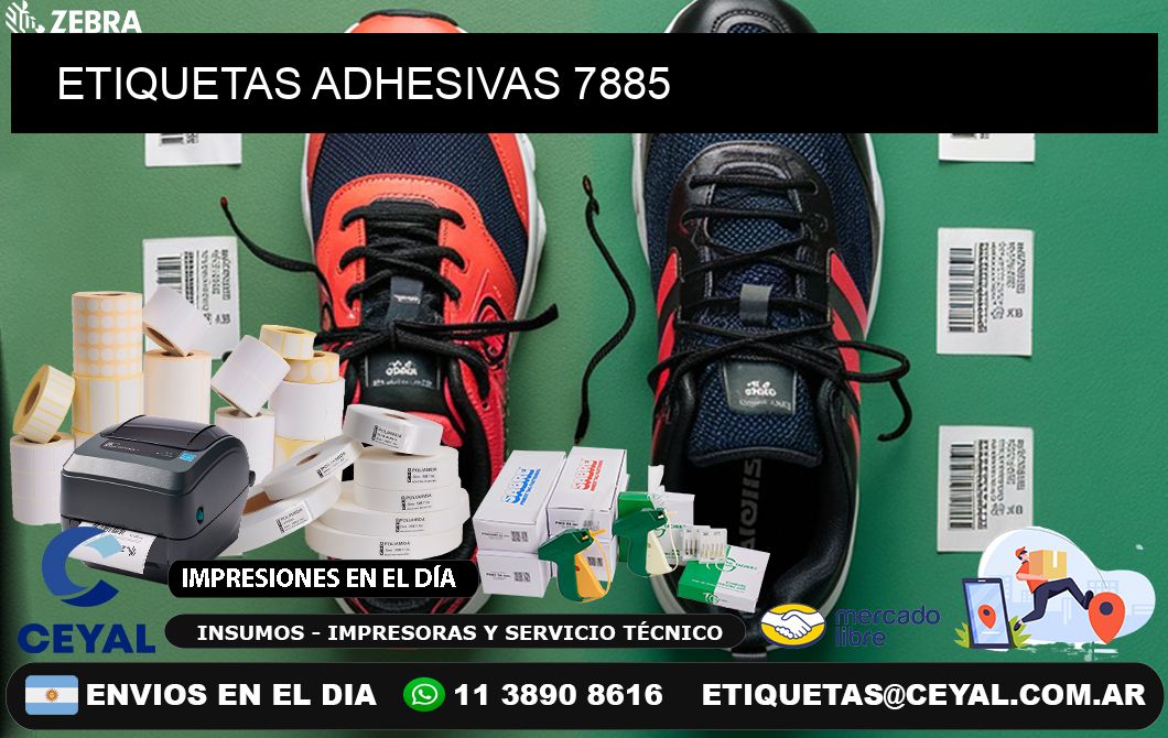 ETIQUETAS ADHESIVAS 7885