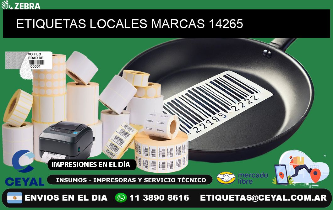 ETIQUETAS LOCALES MARCAS 14265