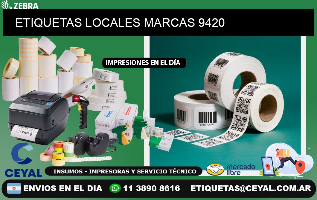 ETIQUETAS LOCALES MARCAS 9420