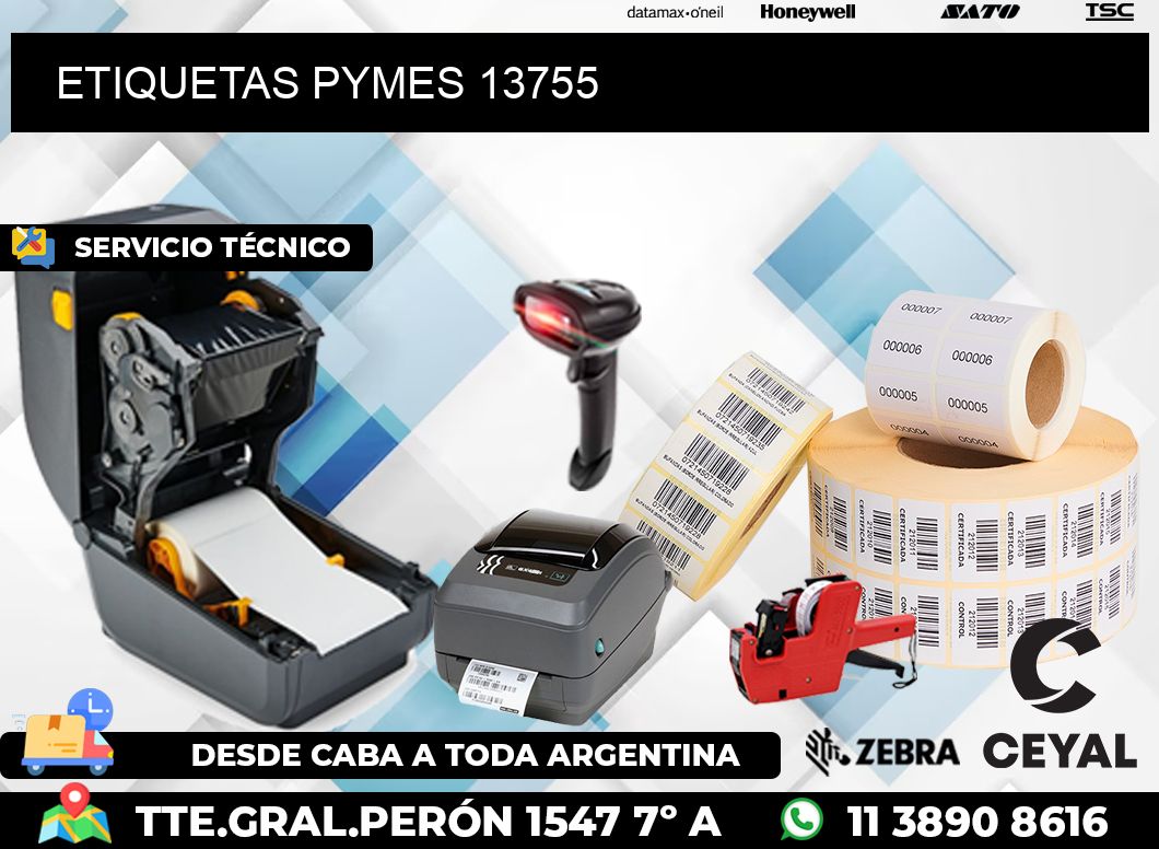 ETIQUETAS PYMES 13755