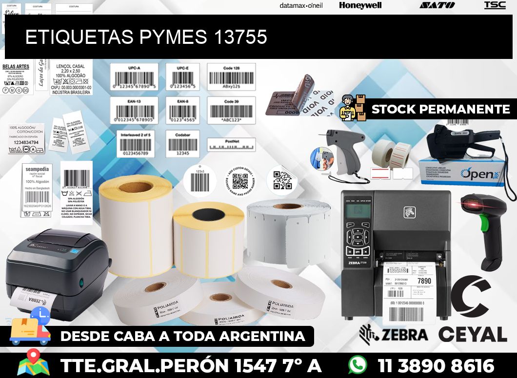 ETIQUETAS PYMES 13755