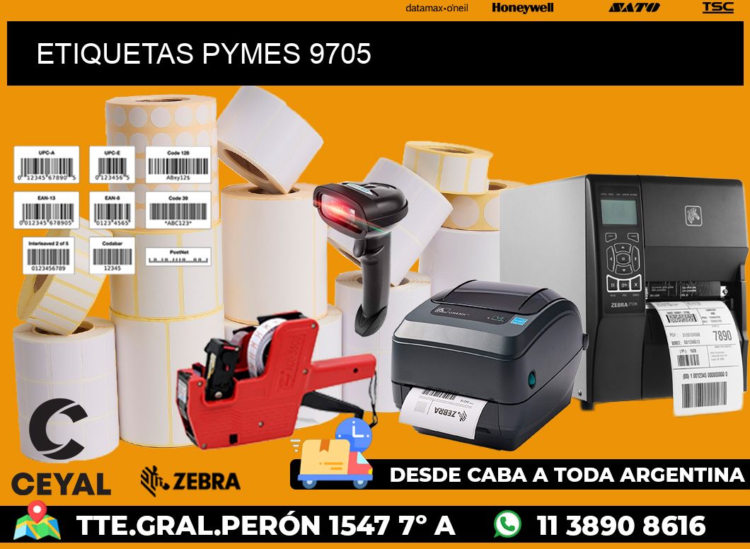 ETIQUETAS PYMES 9705