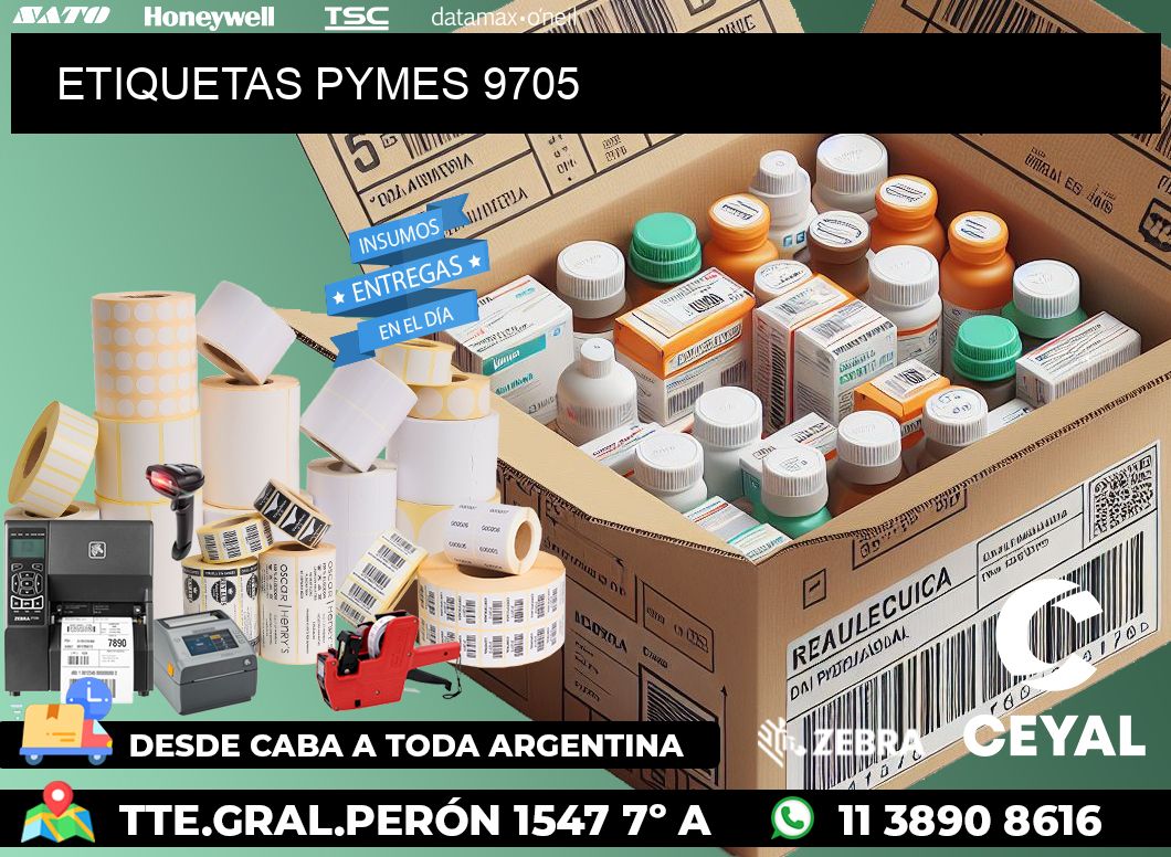 ETIQUETAS PYMES 9705