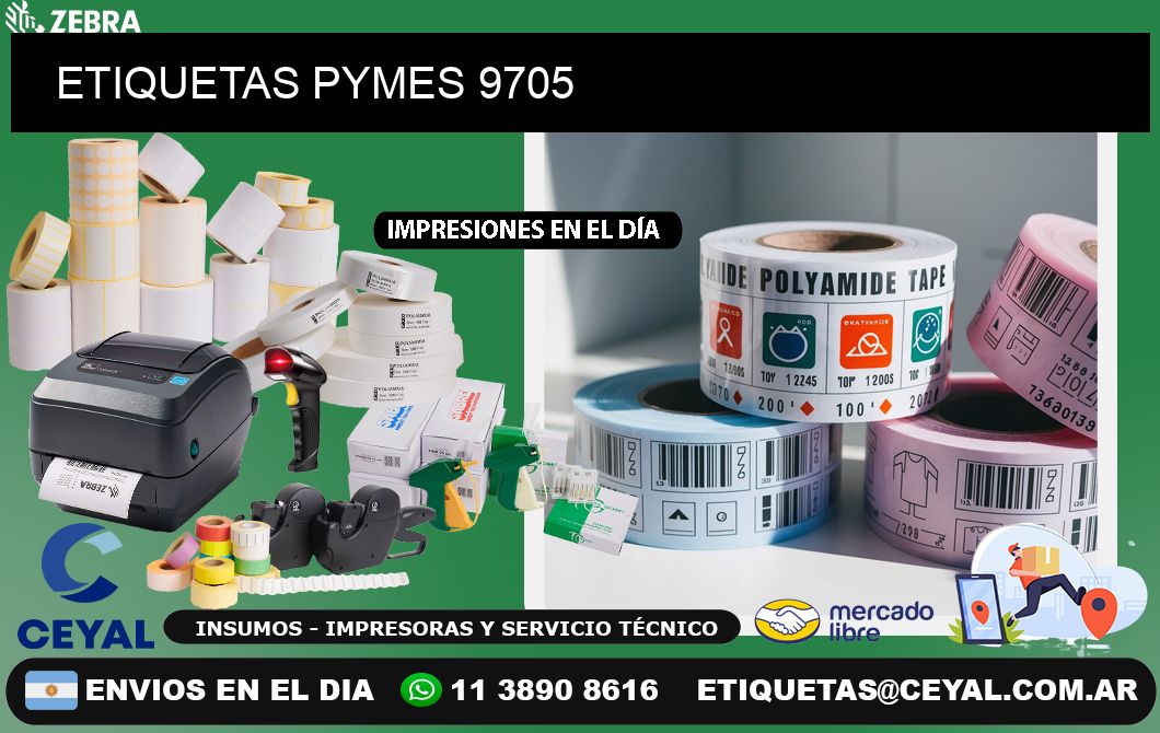 ETIQUETAS PYMES 9705