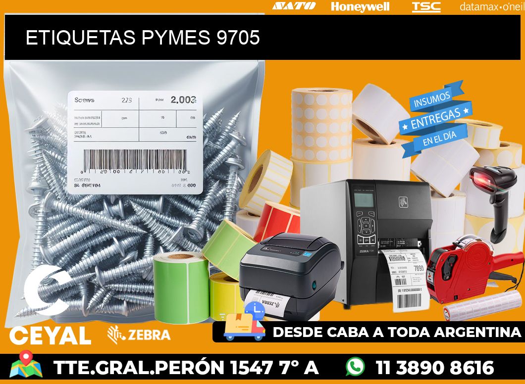 ETIQUETAS PYMES 9705