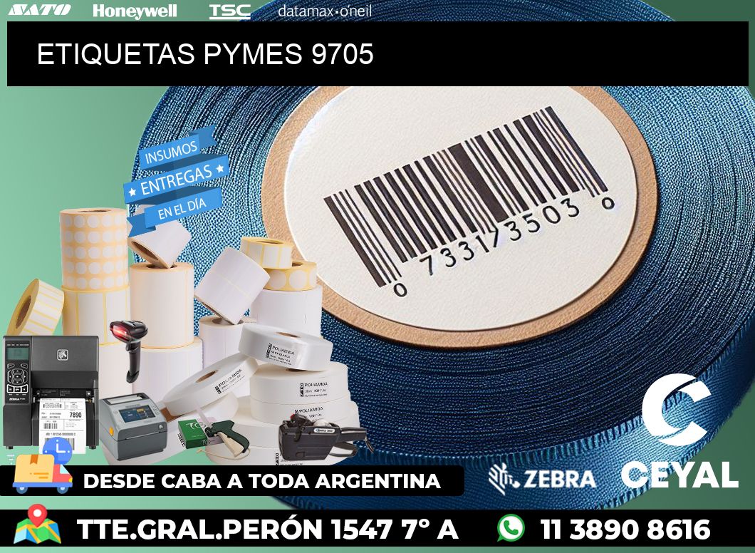 ETIQUETAS PYMES 9705