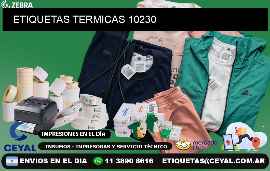 ETIQUETAS TERMICAS 10230