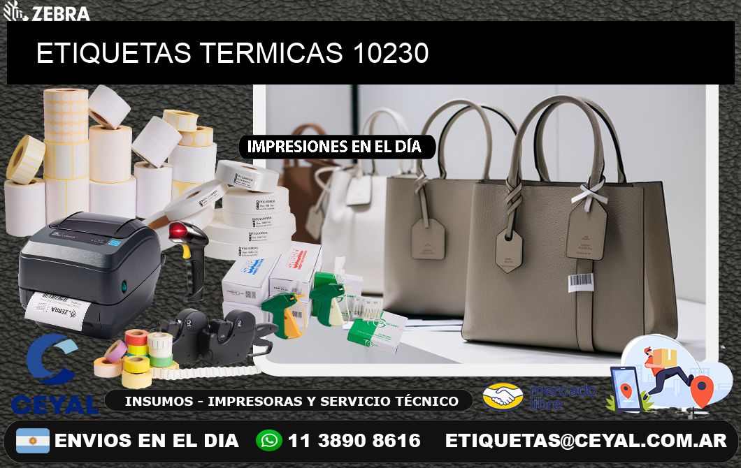 ETIQUETAS TERMICAS 10230