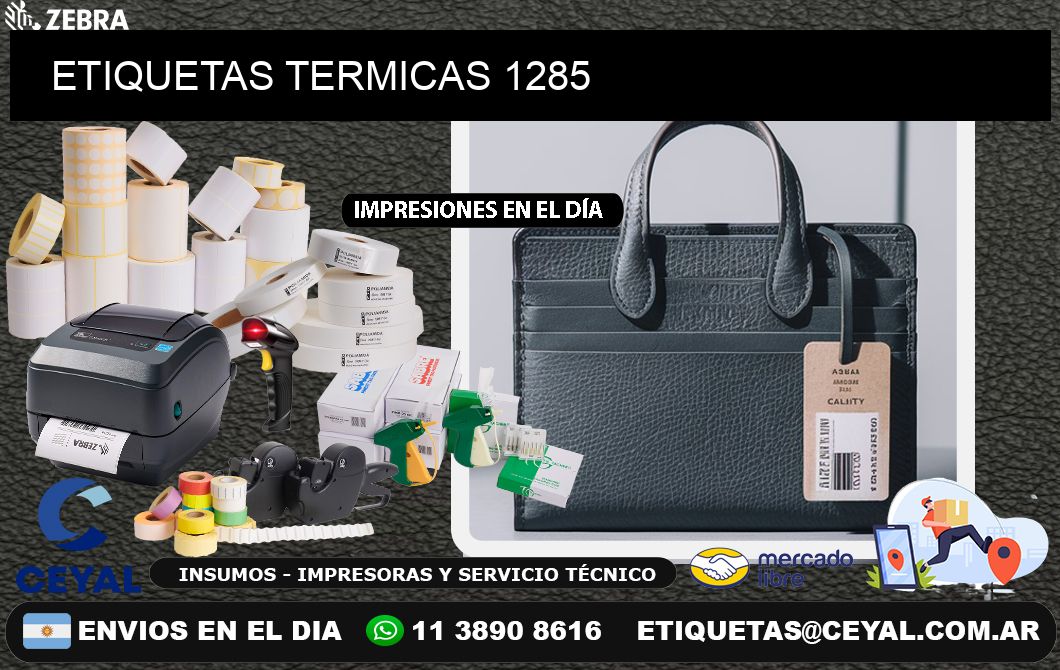 ETIQUETAS TERMICAS 1285