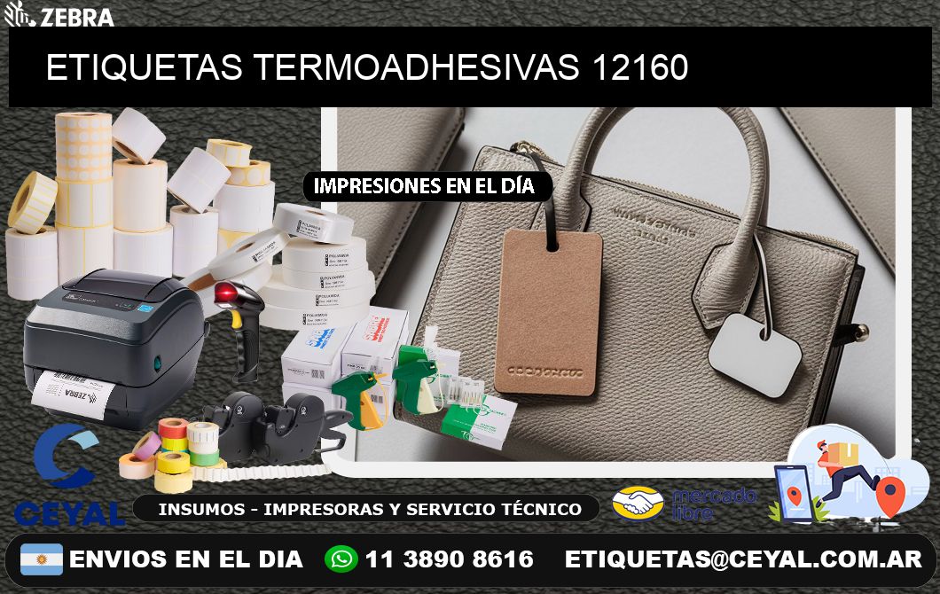 ETIQUETAS TERMOADHESIVAS 12160