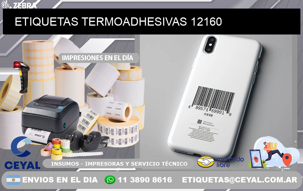 ETIQUETAS TERMOADHESIVAS 12160