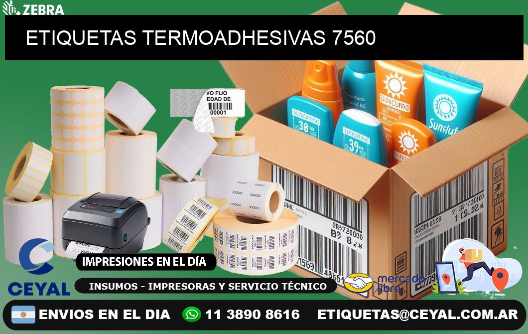 ETIQUETAS TERMOADHESIVAS 7560