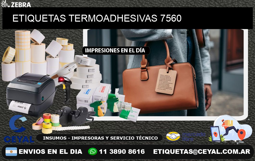 ETIQUETAS TERMOADHESIVAS 7560