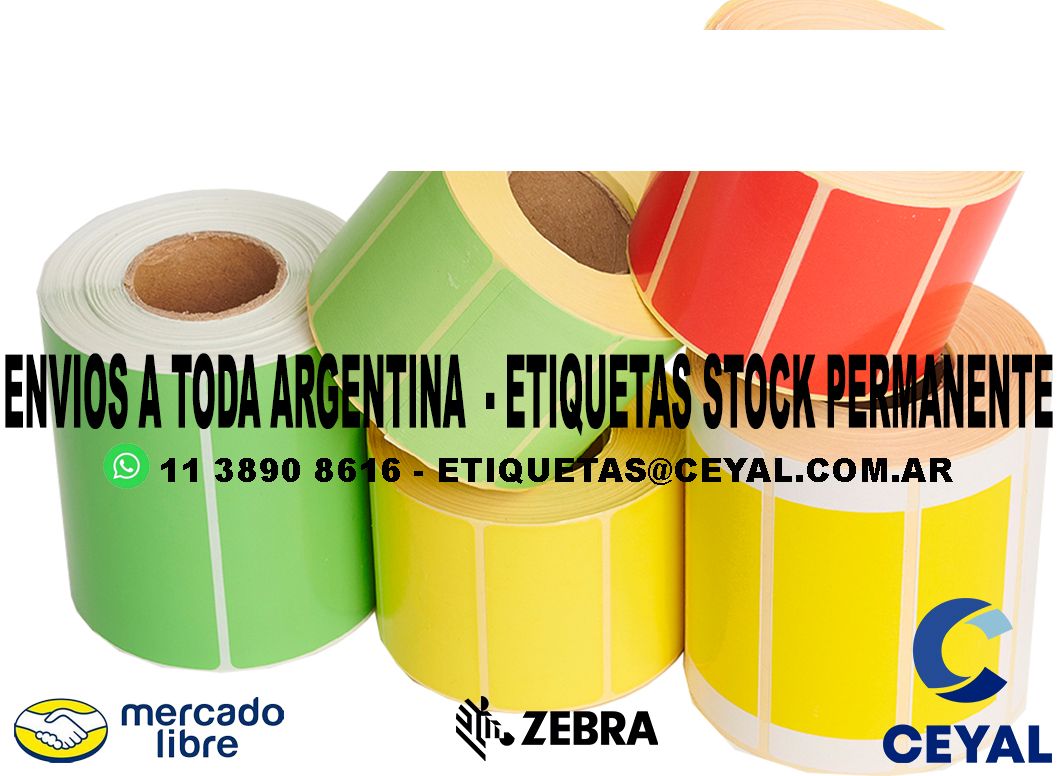 ETIQUETAS TROQUELADAS MERCADOLIBRE 40 x 41