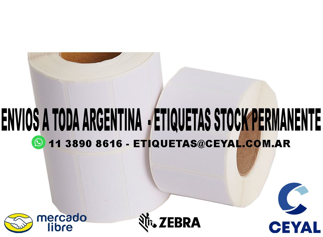 ETIQUETAS TROQUELADAS MERCADOLIBRE 99 x 67