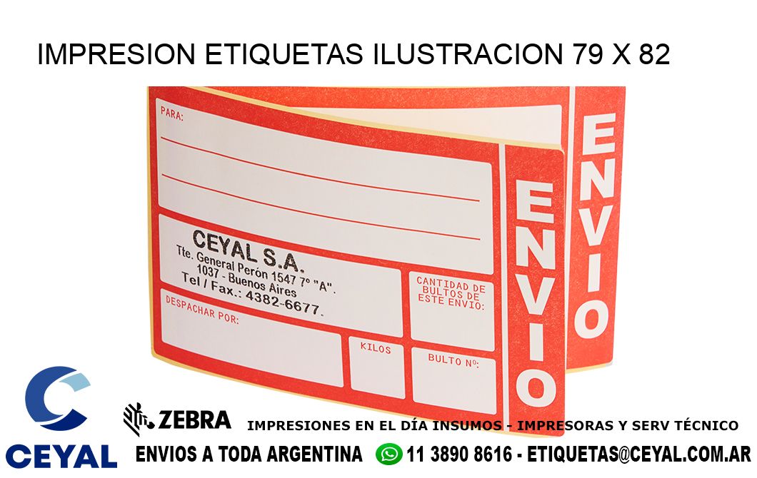 IMPRESION ETIQUETAS ILUSTRACION 79 x 82