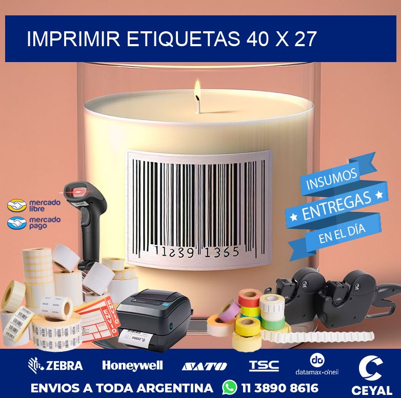 IMPRIMIR ETIQUETAS 40 x 27