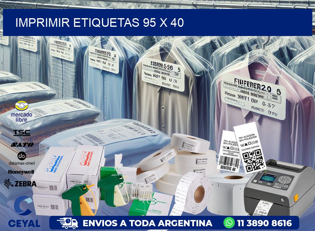 IMPRIMIR ETIQUETAS 95 x 40