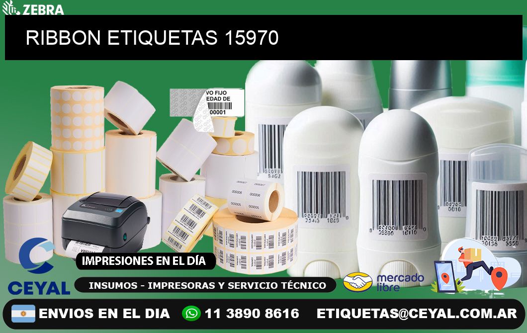 RIBBON ETIQUETAS 15970