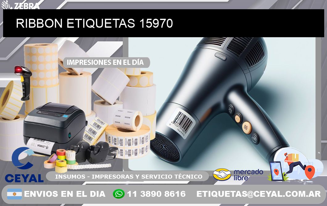 RIBBON ETIQUETAS 15970