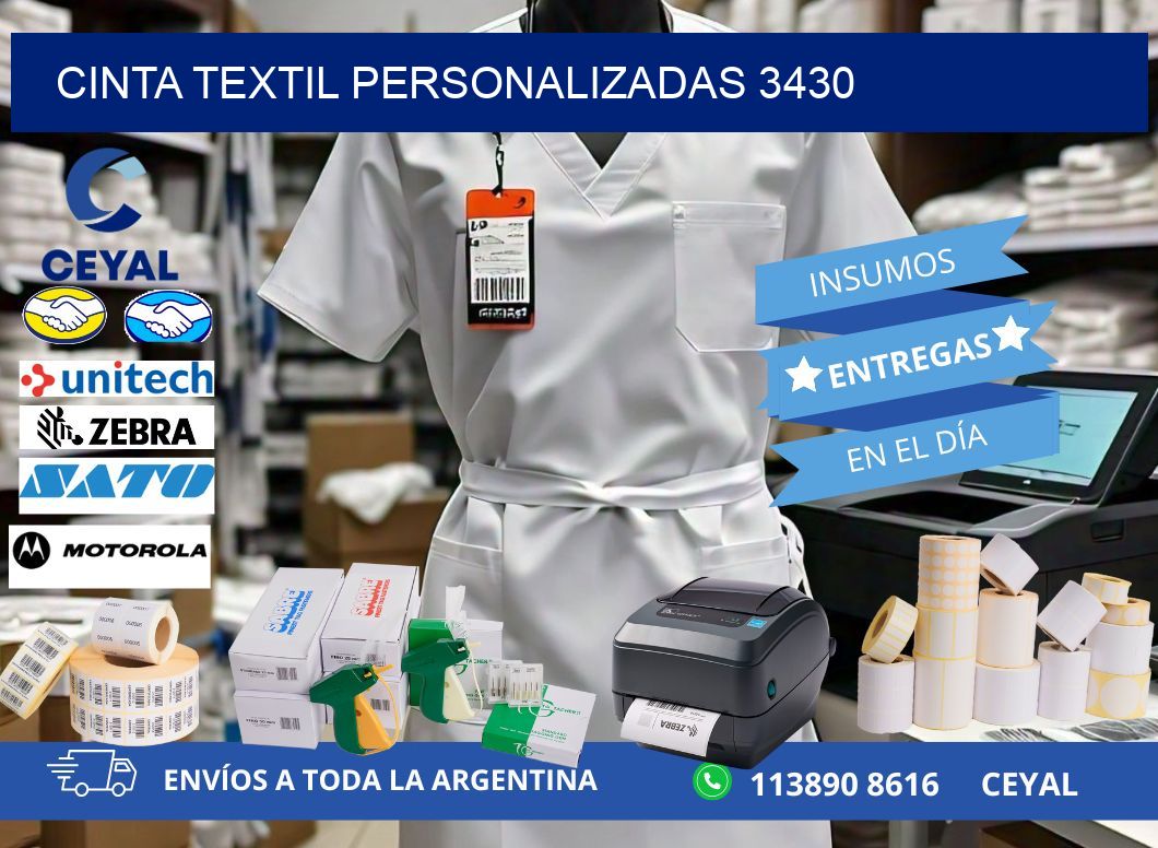 CINTA TEXTIL PERSONALIZADAS 3430