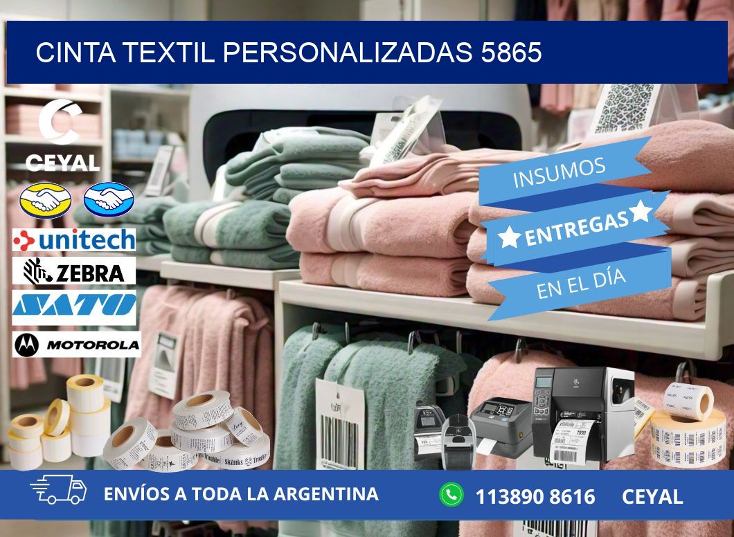 CINTA TEXTIL PERSONALIZADAS 5865