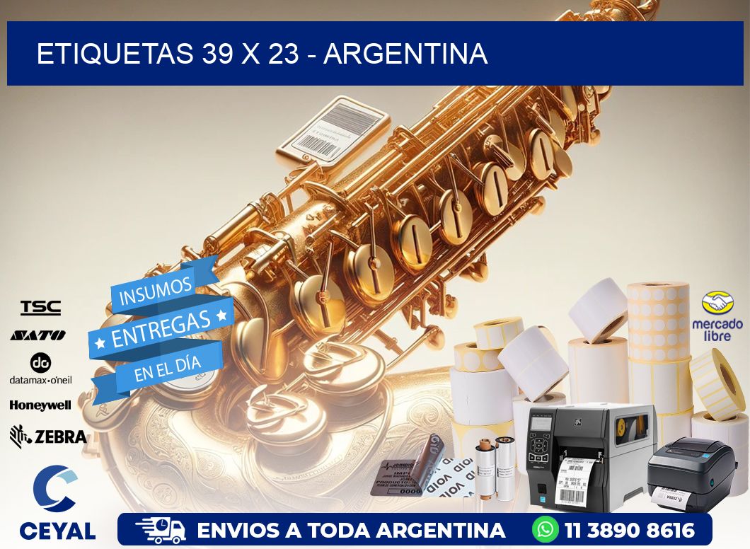ETIQUETAS 39 x 23 - ARGENTINA