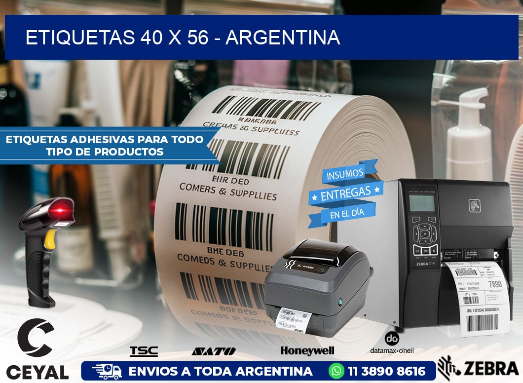 ETIQUETAS 40 x 56 – ARGENTINA