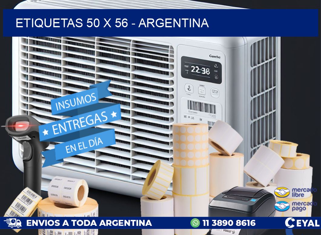 ETIQUETAS 50 x 56 - ARGENTINA