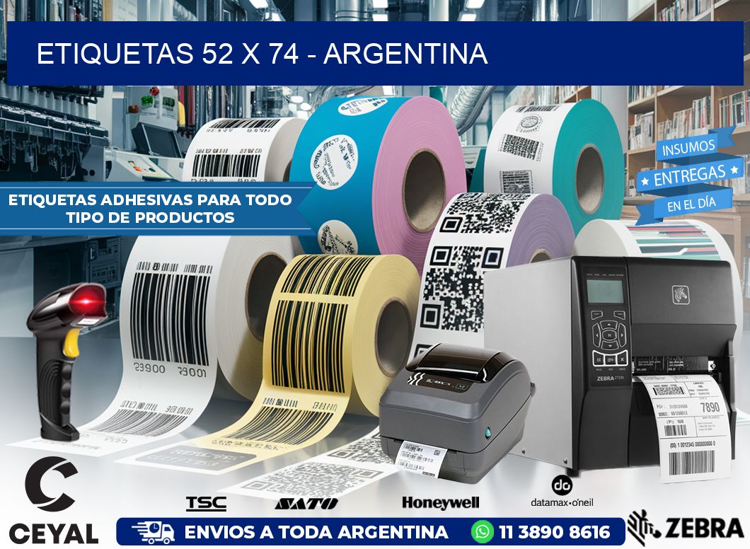 ETIQUETAS 52 x 74 – ARGENTINA