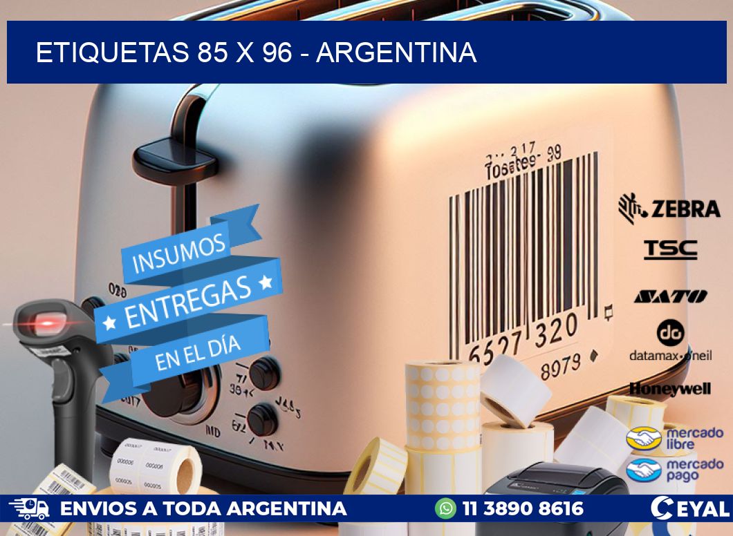 ETIQUETAS 85 x 96 - ARGENTINA