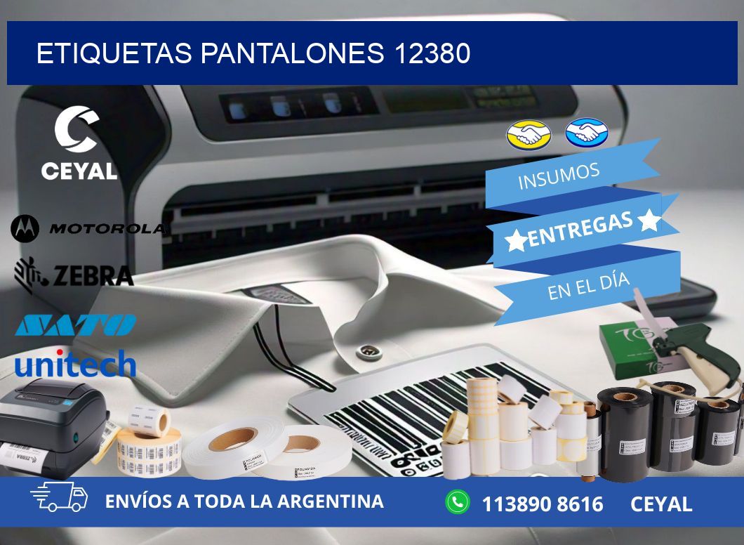 ETIQUETAS PANTALONES 12380