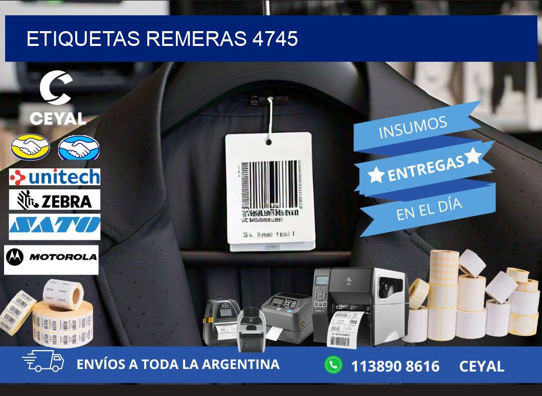 ETIQUETAS REMERAS 4745