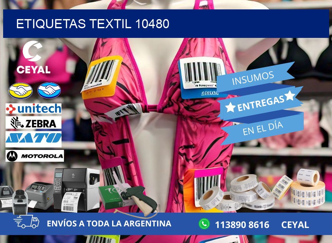 ETIQUETAS TEXTIL 10480