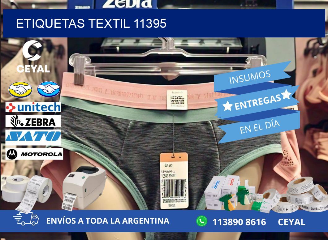 ETIQUETAS TEXTIL 11395