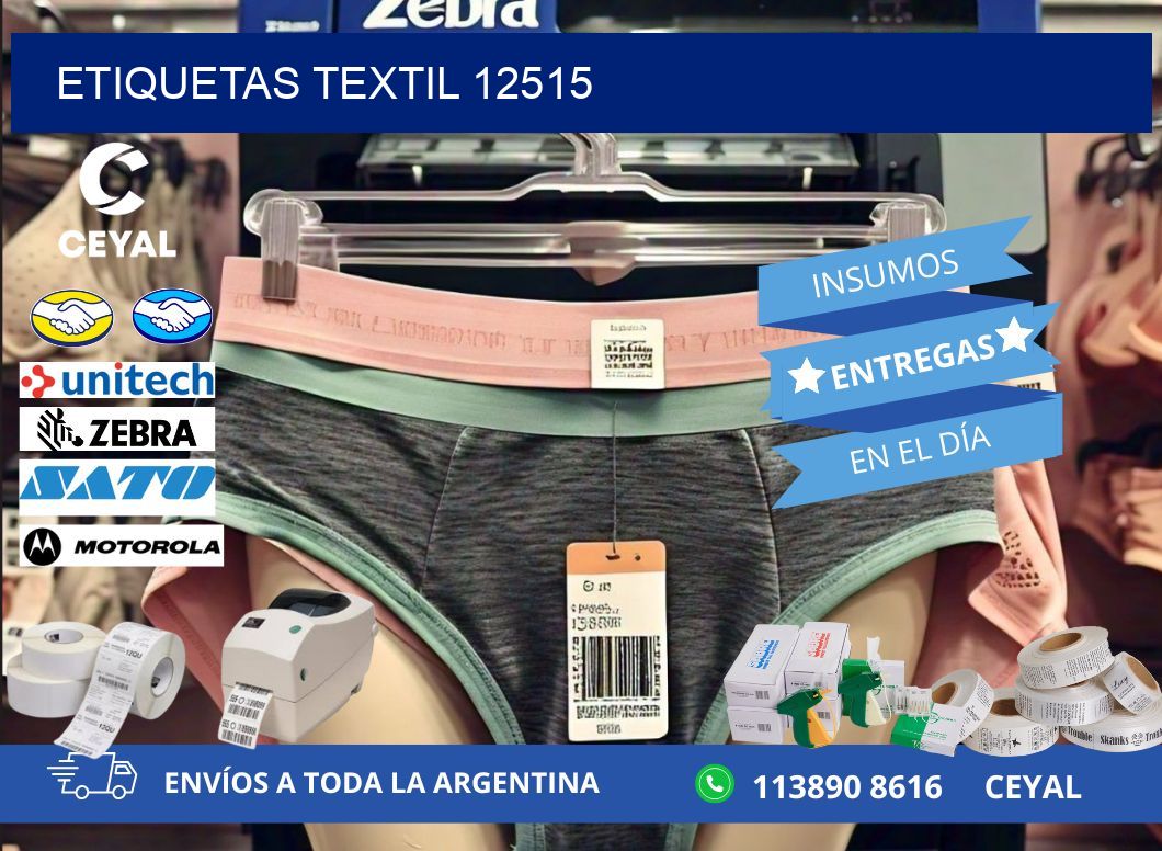 ETIQUETAS TEXTIL 12515