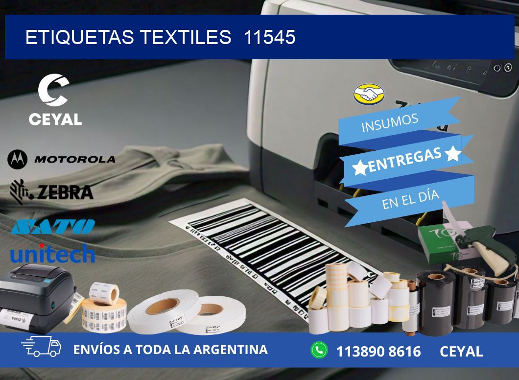 ETIQUETAS TEXTILES  11545