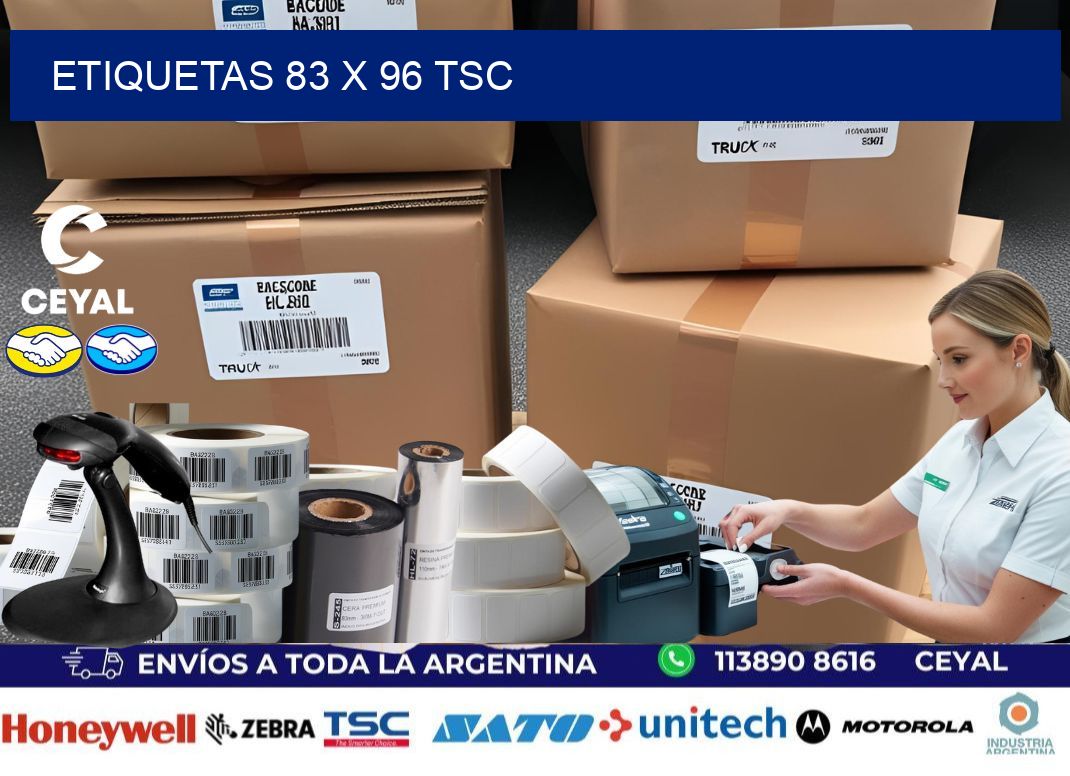 ETIQUETAS 83 x 96 TSC